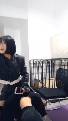 【乔颖小主】公司文员黑丝首调狗 bf27850