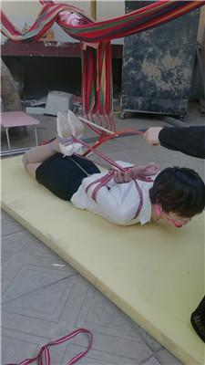 【媚娘工作室】口球堵嘴五花大绑 JS250406-34